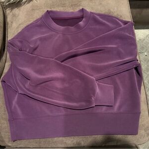 Lulu Lemon Crewneck cropped sweatshirt- size 2